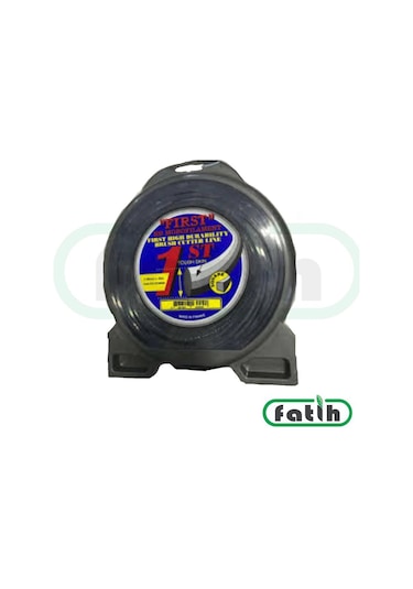 First Tırpan Misina 3.3 Mm 36 Metre Silikonlu Motorlu Tırpan Siya