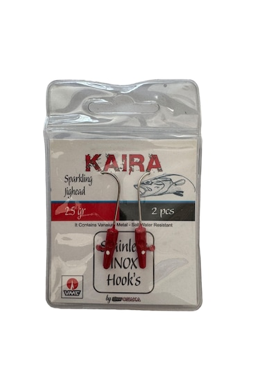Kaıra Jıg Heed 2.5 Gr No : 1/0 Vmc 2lı Pk