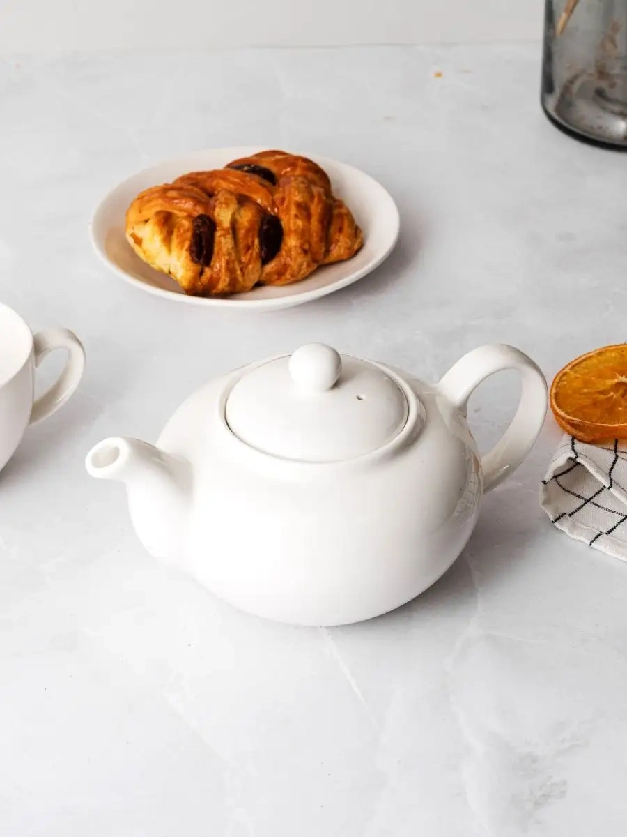 Kunstwerk Çaydanlık Porselen 800 Ml 130860072 Beyaz