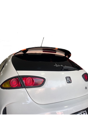 Seat Leon Mk2 Makyajlı 2010 - 2012 Plastik Boyasız Spoiler