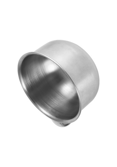 Maiyame Stainless Steel Tıraş Kasesi, Kollü Ve Dayanıklı, Tıraş Kremi/şampuanı Saklama, Erkekler İçin Gündelik Kullanım Veya Hediye