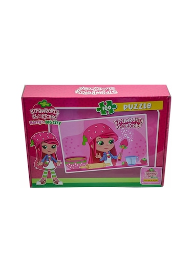 CK7879 ÇİLEK KIZ 100 Parça Kutu Puzzle-Utku