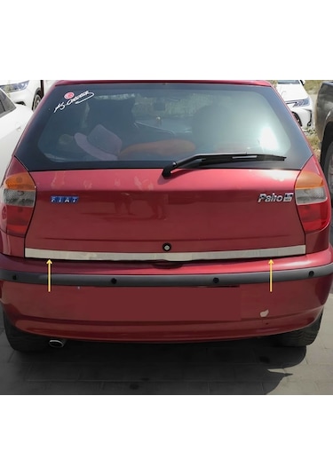 Fiat Palio Krom Alt Bagaj Çıtası 1998 Ve Üzeri Paslanmaz Çelik
