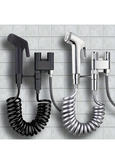 Willowhaven Duvara Monte Abs Tabanca Seti, Çift Çıkışlı Paslanmaz Vana, Bide Ve Balkon Yıkama Gümüşi