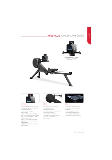 Diesel Fitness R600 Plus Kondisyon Küreği