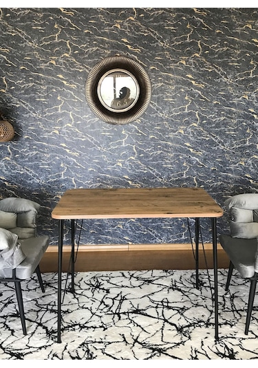 Yirmi15 Metal Ayaklı 60x90 Cm Eclipse Tek Mutfak Balkon Çalışma Masası