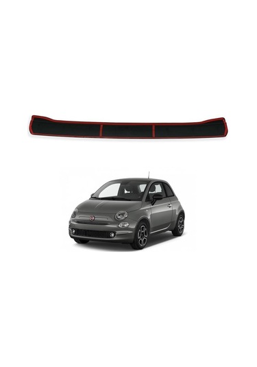 Fiat 500 Coupe Ferrous Arka Tampon Üstü Koruyucu 2016 Ve Üstü