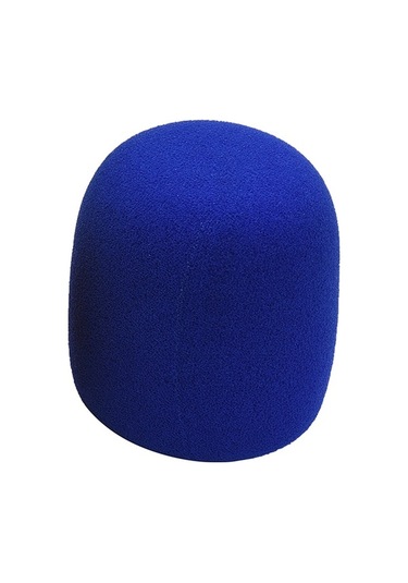 Fortunelane Mavi Mikrofon Koruma Seti: Rüzgar Spreyi, Kaymaz Halka, Dayanıklı Uç Kılıfı 3 Parça