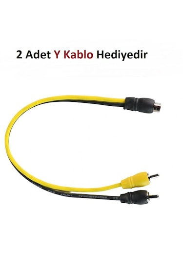 Germistone Amfi Kablo Seti 8ga Pro Kit Oto Ses Sistemi Tesisat Seti 2 Adet Y Kablo
