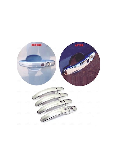 Ford Focus 2 Krom Kapı Kolu 4 Kapı 2004-2010 Paslanmaz Ç. Sensör