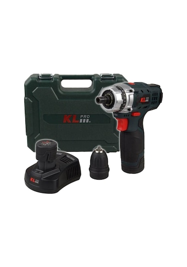 Klpro KLNM1020 10.8 V 2.0 Ah Li-Ion Çift Akülü Profesyonel Vidalama