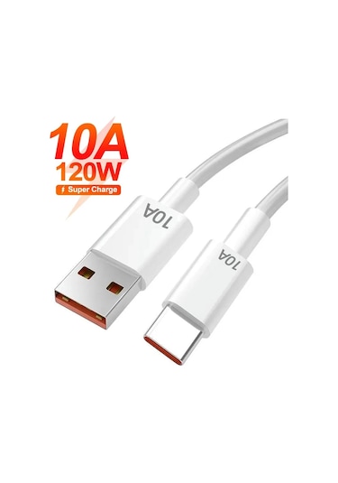 Lovebay120w 10a Usb-c Şarj Kablosu - Xiaomi 12/Samsung Uyumlu/huawei/oppo/vivo Süper Hızlı Şarj Ve Veri Aktarımıblack1.5m