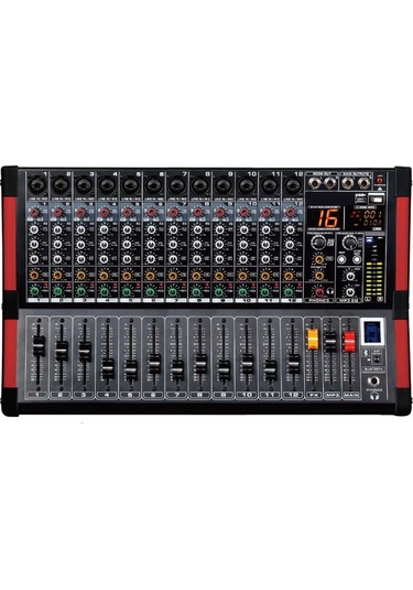Dj Pro Mx-12 12 Kanallı 99 Dsp Efektli 2x350 Watt Power Mikser