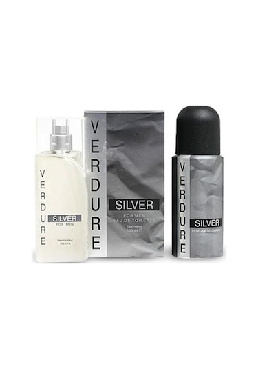Verdure Silver Erkek Parfüm EDT 100 ML + Deodorant