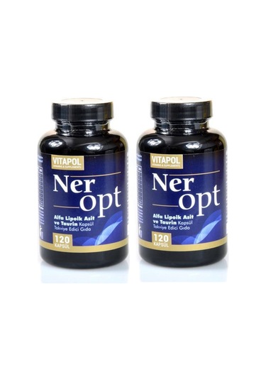 Vitapol Ner Opt Alfalipoik Asit Taurine Complex 120 Kapsül 2 Kut