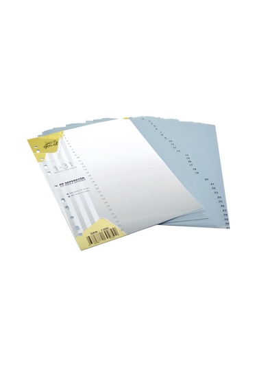 Gen-Of Ayraç Seperatör 1-31 Rakamlı (GEN-1300)