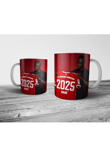 Pixxa Sadio Mane - Bayern Münih Kupa Bardak Model 2