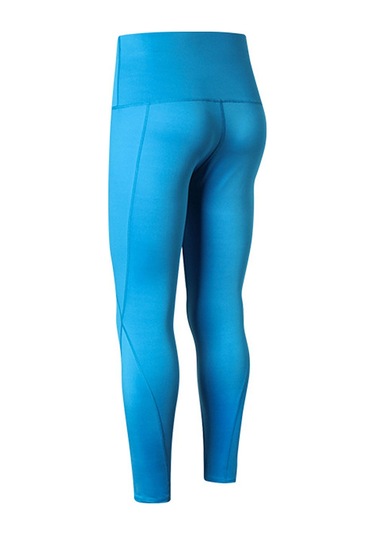 Reedark Yüksek Bel Yoga Taytı - Hızlı Kuruma, Esnek Ve Yan Cep Fonksiyonlu Spor Eşofmanı L Beden, Göl Mavisi Açık Mavi