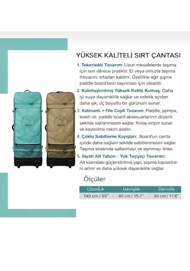 Deilf Boards Deilf Pioneer Pro - Inflatable Sup Şişme Surf Tahtası