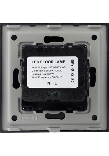 Fujıhome Merdivenler İçin Aydınlatmalı Lamba 276984673 Gri