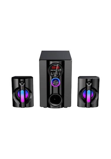 Mikado Md-95bt 2+1 20w Siyah Multimedya Fm/bt/sd/usb Speaker Hoparlör
