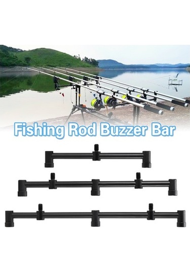 Novahub Hafif Paslanmaz Alüminyum Buzzer Bar - M3/8 Vida Uyumlu Balık Alarmı Ve Olta Başlığı İçin Mükemmel Yedek, Balık Tutma Ekipmanı