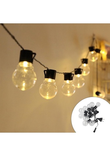 Pazly Suntek Magideal Led Güneş Enerjili Dize Aydınlatma-sıcak-2,5-m-10 Lv