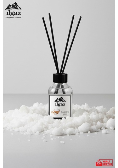 Çankırı Tuzu Bambu Çubuklu Oda Kokusu 110 Ml Red Diffuser Ortam Kokusu Ferahlatıcı