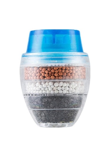 Trendooze Temiz Suyu Musluk Musluk Mini Mavi Mavi Karbon Filtre Ev Arıtıcı Adet Ph Çok Renkli