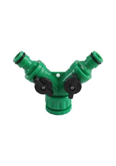 Xindoker "y Şekilli Çift Çıkışlı Bahçe Hortumu Bağlantısı - Donmaya Dayanıklı Abs Plastik" Mavi