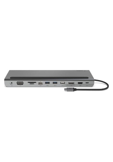 Belkin Inc004btsgy Usb-c'den 11'i Bir Arada Çoklayıcı Dock Station