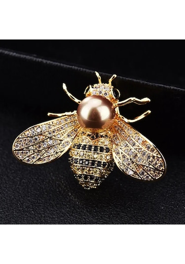 Vintage Klasik Kadınlar Lüks Arı Kristal Broş Takı Büyük Rhinesotne Metal Style 10 Style 10 Çok Renkli