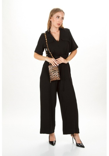 Newish Polo Kadın Leopar Süet Bella Telefonluk Cüzdan El Ve Omuz Çantası New283 Leopar Kahverengi