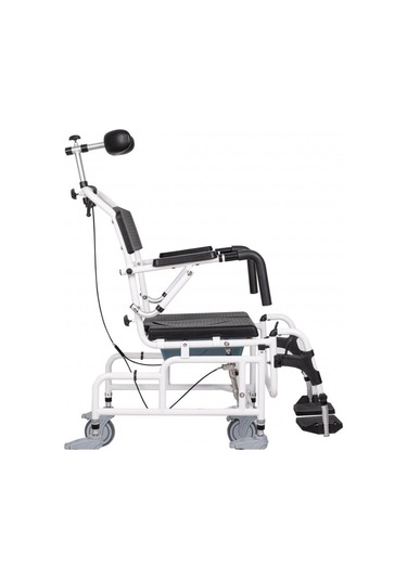 Alüminyum Tilt Klozetli Banyo Sandalyesi