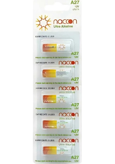 Ultra Alkalin A27 27a 12v Kepenk Kapı Kumanda Pili