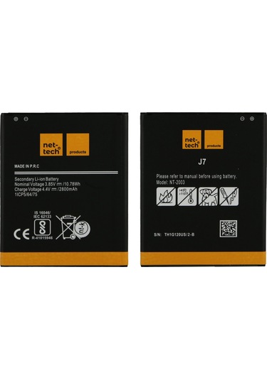 Teknonet Samsung Galaxy J700 J7 Uyumlu 2800 Mah Batarya
