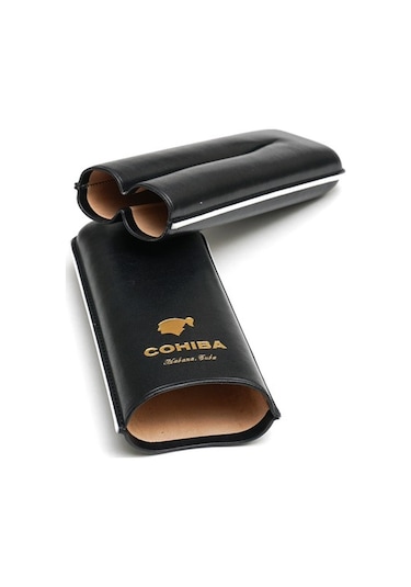 Cohiba 2 Puro Kapasiteli 58 Ring Deri Puro Kılıfı 6224at