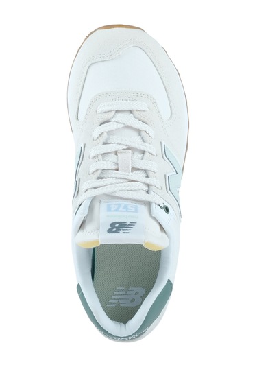 New Balance 574 Kadın Krem Spor Ayakkabı Wl574cgr Beyaz