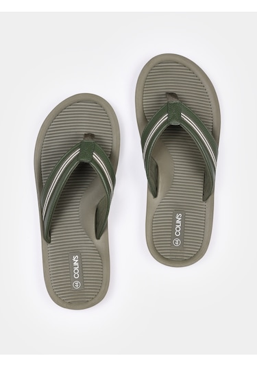 Colins Erkek Yeşil Terlik Cl1075007 Q1.v1 Kha Haki