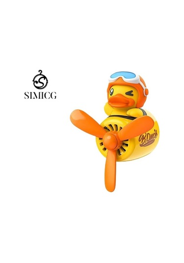 Çizgi Film Araba Havalandırma Deliği Aromaterapi Süsü Lastik Ördek