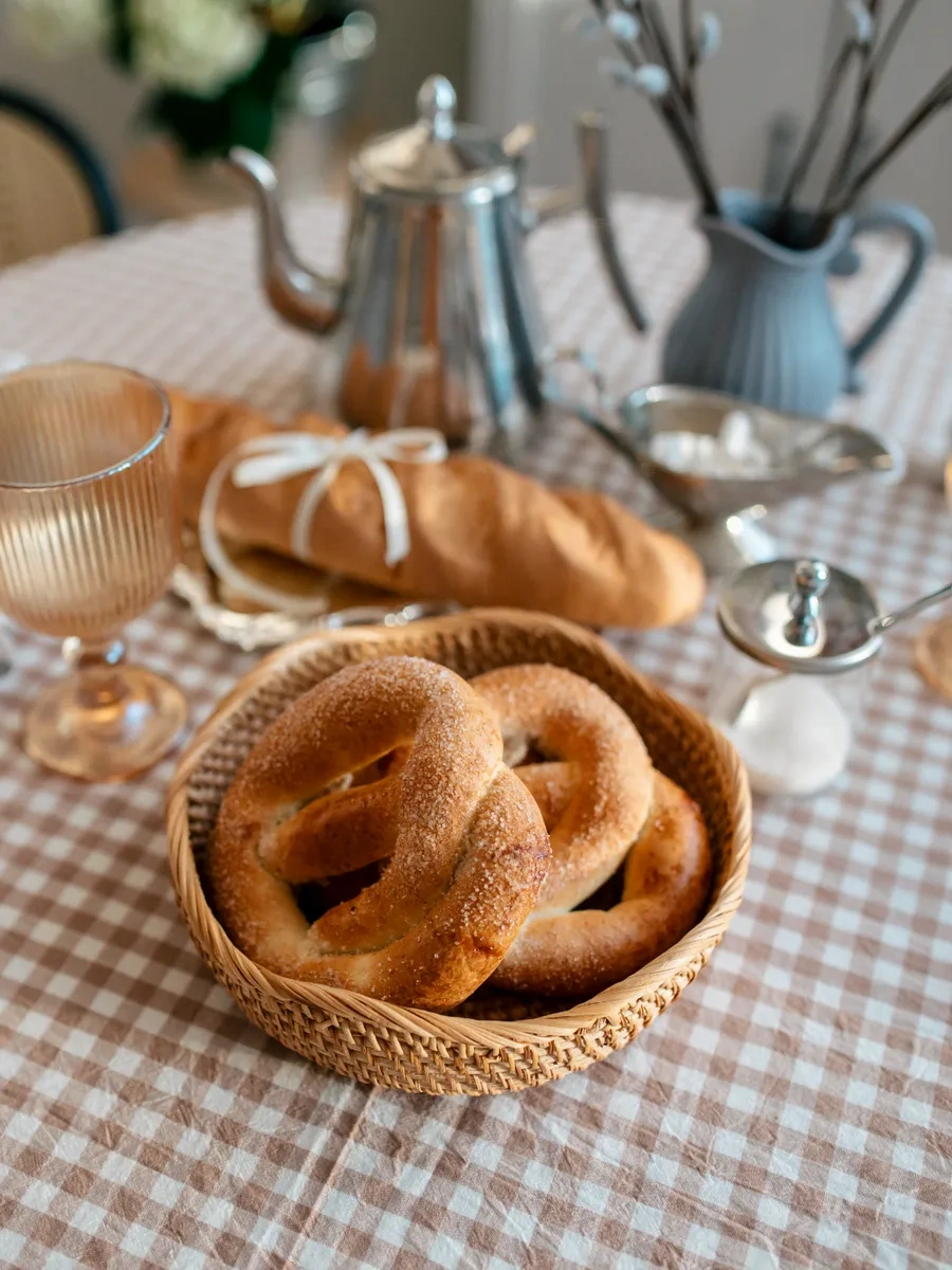 Home Lovers Meyve Ve Küçük Eşyalar İçin Örgülü Saklama Sepeti 280676390 Kahverengi