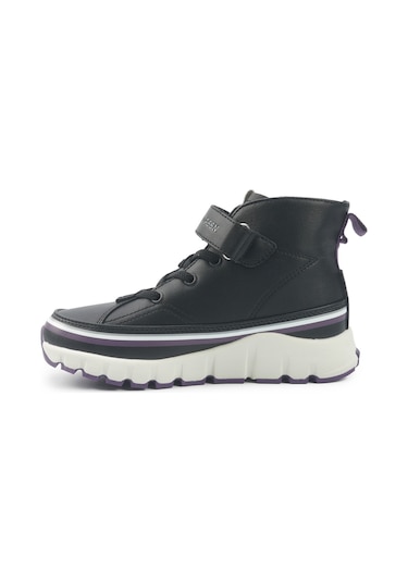 U.s. Polo Assn. Keltes Jr 5pr Siyah Kız Çocuk High Sneaker 000000000102027888 Siyah-mor