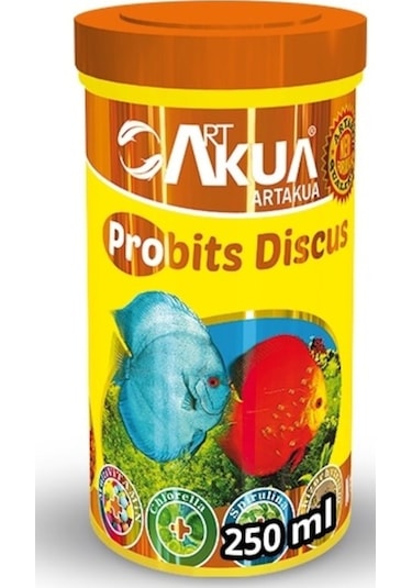 Artakua Probits Discus 250 ML Balık Yemi  1.7 Mm