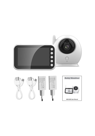 Bosphorusboutique Video Monitör Lcd Kamera Kamera İnç Geeksen Fhss Ekran 720p 4.3 2.4ghz Xj