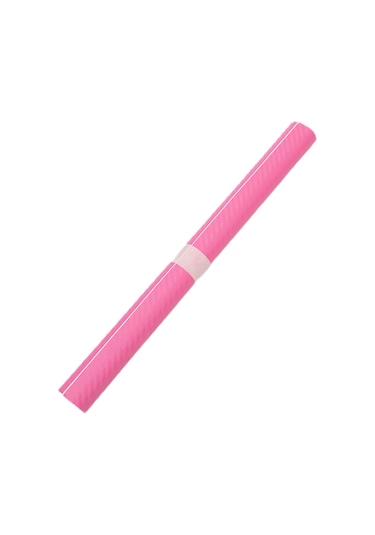 Pembe Karbon Kaplama Folyosu 127 cm x 100 cm