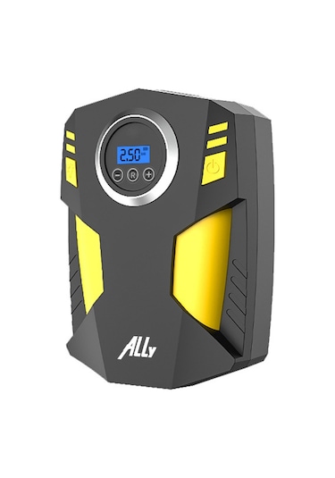 Ally St-5002 Dijital Basınç Göstergeli Oto Lastik Şişirme Pompası Hava Kompresörü
