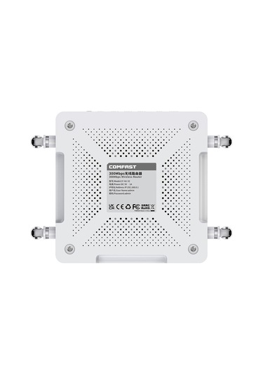 Sones Comfast Cf-n1 V2 300mbps Wıfı4 Kablosuz Yönlendirici, 1 Wan + 4 Lan Rj45 Portu, Ab Fişi