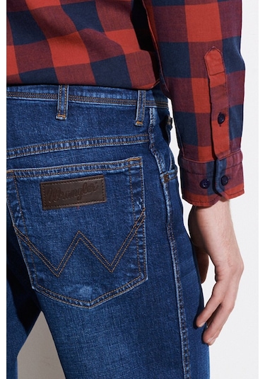Wrangler Erkek Kot Pantolon W121017xtxt Koyu Mavi Koyu Mavi Wrangler Erkek Kot Pantolon W121017xtxt Koyu Mavi Koyu Mavi