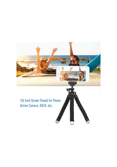 Maiyame 18 Parça Spor Kamera Aksesuar Seti - Gopro Hero6/5, Xiaomi Yi Uyumlu, 360 Dönen Mini Top Kafa, Telefon Klipsi Ve Kumandalı Fotoğraf Çekimi