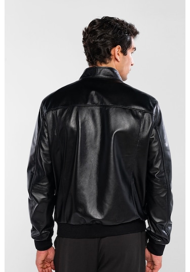 Tamer Tanca Erkek Hakiki Deri Siyah Deri Mont 415 Klj-2575 Erk Dr Mont Y25 Sıyah Derı Siyah